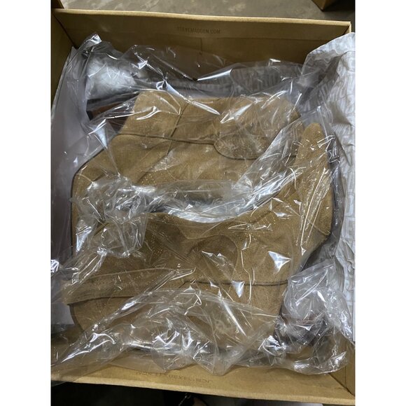 Steve Madden Womens  Josefine Blade Heels Western Dress Booties Brown Size 6 NIB - Picture 6 of 6